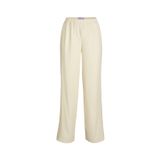 JJXX Yüksek Bel Mom Fit Krem Kadın Pantolon 12200751