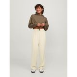 Jjxx Yüksek Bel Normal Krem Kadın Pantolon 12200751