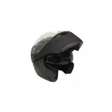 Jk-20 JK902 Çene Pedli Güneş Vizörlü Çeneden Açılır Kask [mat Black] M Beden