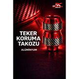 JK ARORA MOJITO PRO S KB-37 RENKLİ ÖN TEKER TAKOZU *KIRMIZI* ÜNİVERSAL