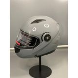 JK Çene Açılır Vizörlü Ece Belgeli Nargo Gri Kask Jiekai Jk-902 Gri