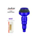 JK PCX UYUMLU CNC YP-04 RENKLİ MOTOR EGZOZ KORUMA TAKOZU MAVİ RENK ( ADET FİYATIDIR)