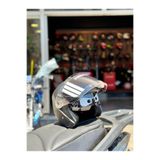 JK20 Güneş Vizörlü Mat Siyah Açık Kask - ECE SERTİFİKALI