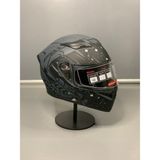 JK20 Motopoint JK-902 Güneş Vizörlü Çene Açılır Kask S Nefes Alabilir Kumaş ve Yumuşak Dolgu ile