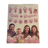 JL Ayıcık Temalı Doğum Günü Parti Seti, Pembe, 29 Parçalı, Banner, Tavan Sarkıt, 3D Gözlük, Pasta Figürü ve Mısır Kutusu (Pembe, Doğum Günü Konseptli Dekorasyon Paketi)