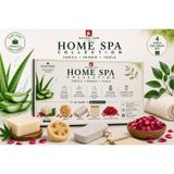 JL Natural Care Aloe Vera Sabun Hediyeli 4 Parçalı Doğal Cilt Bakım Seti, Kabak Lifi, Pomza Taşı, Bursa Kesesi, Kurutulmuş Gül Yaprağı