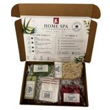 JL Natural Care Aloe Vera Sabun Hediyeli 4 Parçalı Doğal Cilt Bakım Seti, Kabak Lifi, Pomza Taşı, Bursa Kesesi, Kurutulmuş Gül Yaprağı