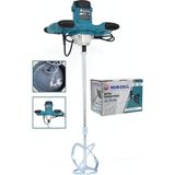 JL1636 Boya Karıştırıcı Alçı Karıştırıcı 1300 Watt - Mavi