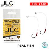 Jlc Tekli Hazır Asist İğne Real Fish 6Cm (2 Adet)