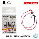Jlc Tekli Hazır Asist İğne Real Fish 8Cm / Alevin (2 Adet)