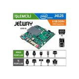 JLI1S-5L Intel Celeron J4125 Fansız Endüstriyel Mini ITX Anakart
