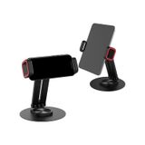 Jmary Mk-63 Ayarlanabilir Katlanabilir 360 Derece Dönebilen Telefon ve Tablet Standı Siyah