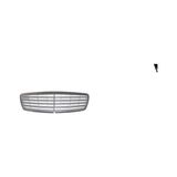 JMC Mercedes E Class- W211- 03/06; Ön Panjur Nikelaj Çerçeve/iç Petek Gümüş Gri (9çıtalı)(Elegance)(Tyg)