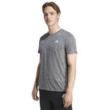 JN9870 OTR MEL TEE M Gri Bisiklet Yaka Düz Erkek T-Shirt