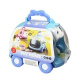 JND-6801 Taşıma Araba Çantalı Hareketli Pilli Kedi Set -Vardem Oyuncak FRTXMLV06.6801