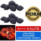Jo Moyner 3 Kg Tozsuz Dumansız Briket Mangal Kömürü Premium Kalite ile Kokusuz Yanma Deneyimi