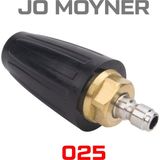Jo Moyner 360 Derece Dönebilen Turbo Püskürtme Başlığı Yüksek Basınçlı Yıkama Makinesi Temizleyici Turbo Nozzle Nozul 025 - 025 Derece - JMT