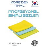 Jo Moyner 3'lü Mikrofiber Temizlik Bezi Sihirli Bez Cam Mutfak Banyo 40x60 Cm Made In Korea