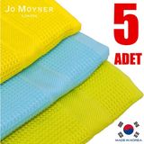 Jo Moyner 5'li Mikrofiber Temizlik Bezi Sihirli Bez Su Emici Leke Tutmaz Cam Mutfak Banyo Oto 40X60 cm Made In Korea JM-350