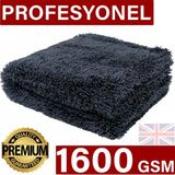 Jo Moyner Mikrofiber Araç Kurulama Havlusu 1600 Gsm İz Bırakmaz 60X40 cm Güney Kore Üretimi