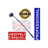 Jo Moyner Mikrofiber Teleskopik Oto Araba Araç Yıkama Mopu 140cm Premium Oto Mobu Yıkama Fırçası