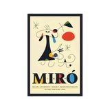 Joan Miro – Soyut Sanat Temalı Dekoratif Hediye Not Kartı & Kartpostal | 10x15 cm