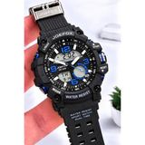 Joefox Digital ve Analog 2 Yıl Garantili Kronmetre+Takvim+Alarm+Aydınlatma Erkek Kol Saati Joe.s2 - Standart
