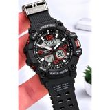 Joefox Digital ve Analog 2 Yıl Garantili Kronmetre+Takvim+Alarm+Aydınlatma Erkek Kol Saati Joe.s4 - Standart