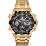 JoeFox Dijital Analog Altın Çelik Kordon Erkek Kol Saati 1603S
