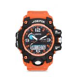 Joefox Dijital Analog Silikon Kordon Erkek Kol Saati Jfp1052 ( Turuncu)