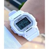 JoeFox G-SHOCK Kasa Beyaz Digital 5 Atm Suya Dayanıklı 2 Yıl Garantili Spor Kol Saati