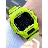 Joefox G-Shock Kasa Yesil/Siyah Digital 5 Atm Suya Dayanikli 2 Yil Garantili Spor Kol Saati J-Gs08