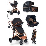 Joell JL1712 Standart Bebek Arabası Travel Sistem 23 kg Taşıma Kapasitesi ile Katlanabilir - Renkli