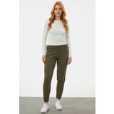 Jogger Rahat Kalip Triko Pantolon - Haki