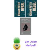 Johann Peter Hebel 3 Kitap Seti + Çim Adam Hediye - Hayır