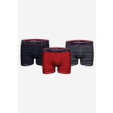 John Frank Erkek 3 Lü Boxer JF3BNSB01 ÇOK RENKLİ-L