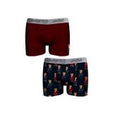 John Frank Erkek Dijital Baskılı İkili Eighty Five Boxer, S Beden