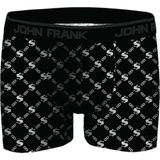 John Frank Metalik Dijital Baskılı Pamuklu Boxer Erkek BOXER JFBDMET100 Multicolor