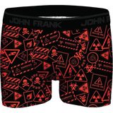 John Frank Metalik Dijital Baskılı Pamuklu Boxer Erkek BOXER JFBDMET102 Multicolor