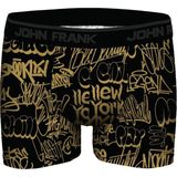 John Frank Metalik Dijital Baskılı Pamuklu Boxer Erkek BOXER JFBDMET103 Multicolor