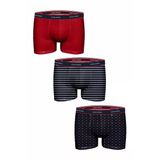 John Frank Not So Basıc Üçlü Paket Erkek Boxer Jf3bnsb01