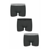 John Frank Üçlü Paket Erkek Boxer Jf3bblk02