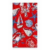 John Frank Unisex Plaj Havlusu Jfss24tw24-Undersea