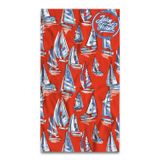 John Frank Unisex Plaj Havlusu JFSSTW05-MAINE RED