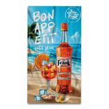John Frank Unisex Plaj Havlusu Jfsstw13-Orange Cocktaıl