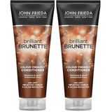 John Frieda Bril'liant Brunnette Colour Vibrancy Renk Canlandirici Saç Kremi 250 ml (2 paketi)