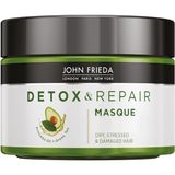 John Frieda Detox & Repair Maske Kuru ve Hasar Görmüş Saçlar İçin 250 ml Avokado Yağlı