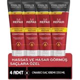 John Frieda Full Repair Saç Bakım Kremi 250ML 4'lü