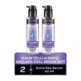 John Frieda Kalın Telli Ve İnatçı Saçlar İçin Extra Güç Serum 2'li Set