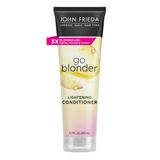 John Frieda Sheer Blonde Go Blonder Saç Kremi, Kademeli Aydınlatıcı Saç Kremi, 235 ml, Narenciye ve Papatya ile, BlondMend Teknolojimiz
